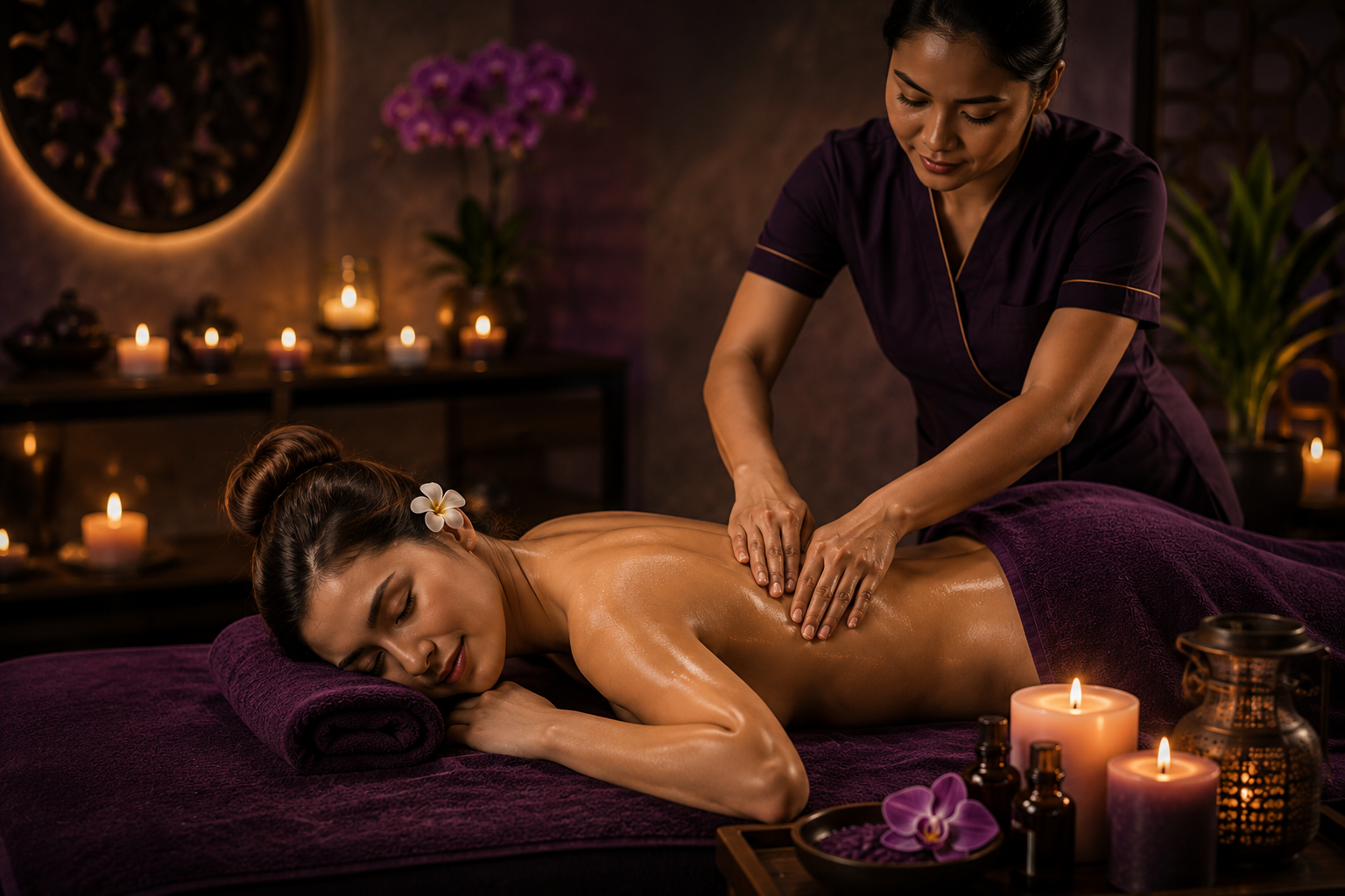 Relaxing Spa Moment in Powai