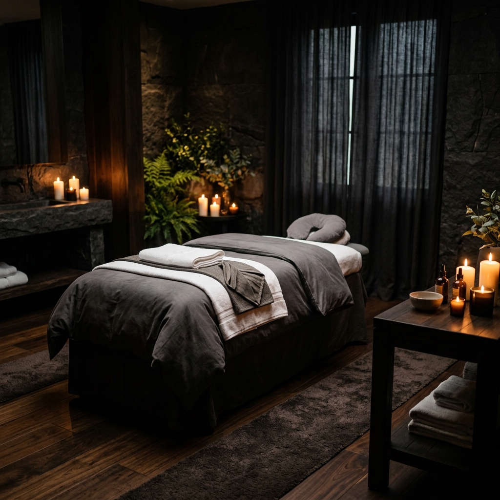 Luxury Spa Massage Room